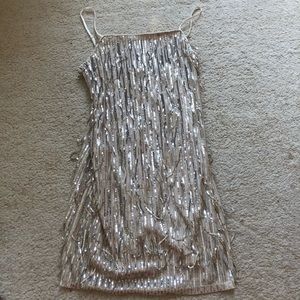 Sparkly fringe dress